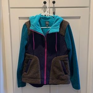 Title Nine Beaten Path Sherpa Hooded Zip Jacket